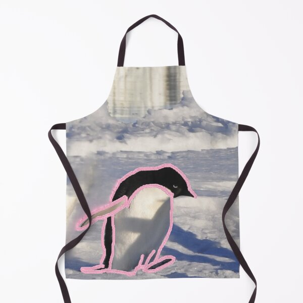 Item preview, A Lone Penguin Waddles on Ice designed and sold by Cowboy Folly.