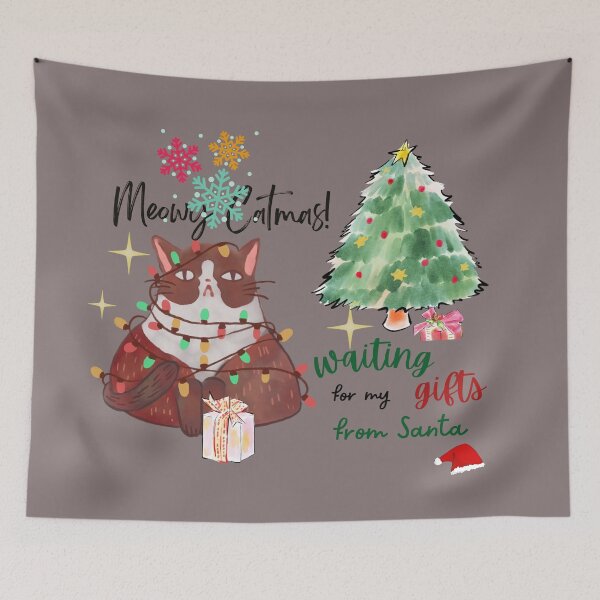 Item preview, Christmas: Meowy Catmas! Naughty kitties designed and sold by TaraTs.