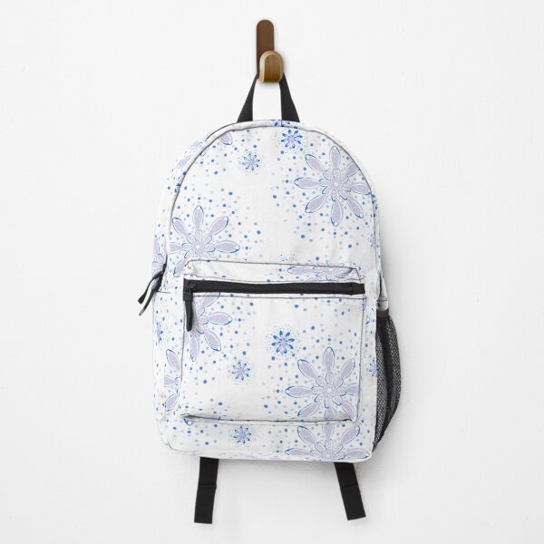 Item preview, Circular Blue Snowflake Design designed and sold by TeaLimeTwo.