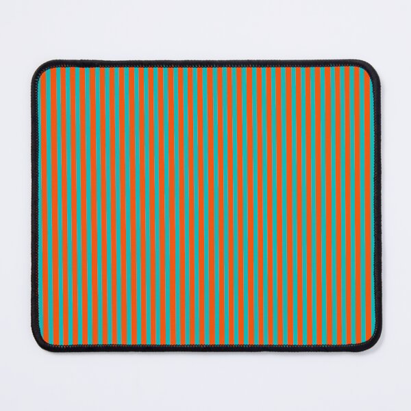 Item preview, On the line, orange and thin aqua designed and sold by E-W-D.
