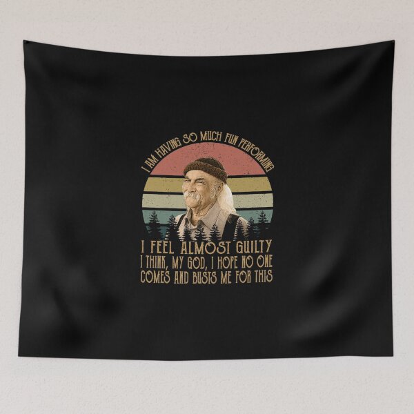 Aperçu de l'œuvre Citation de David Crosby Je m'amuse tellement à jouer T-shirt classique créée et vendue par siadatnickzu.