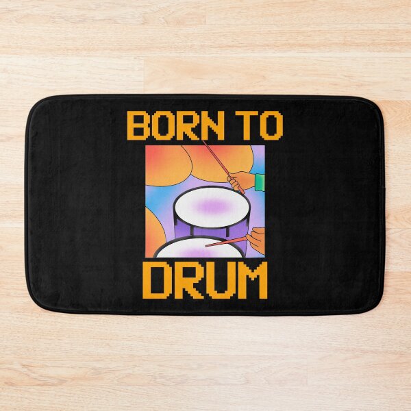 Item preview,  Born To Drum  designed and sold by Studioapartment.