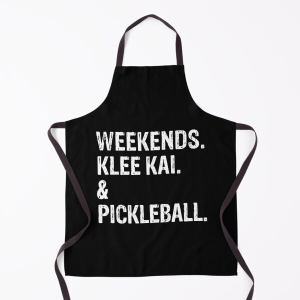 Item preview, Weekends Klee Kai and Pickleball Funny Dog Gift designed and sold by Guarddogdrive.