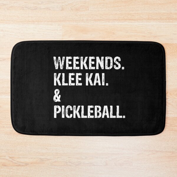 Item preview, Weekends Klee Kai and Pickleball Funny Dog Gift  designed and sold by Guarddogdrive.