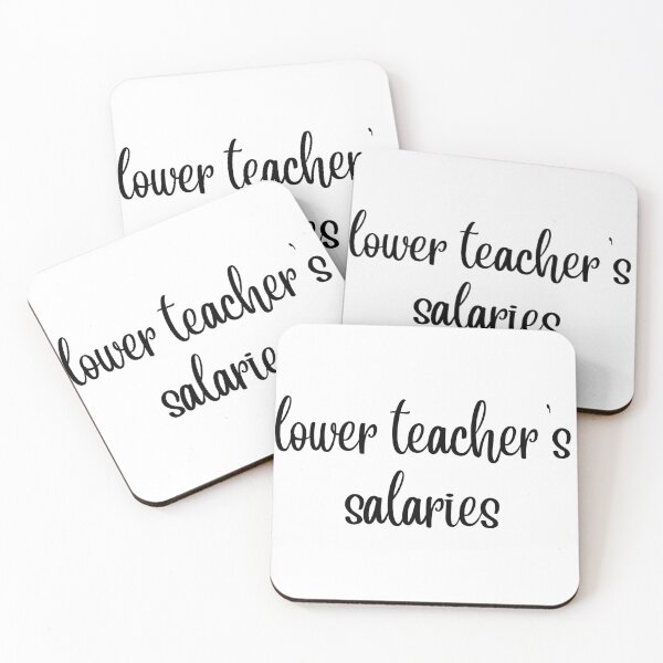 Item preview, Lower teacher's salaries, gift for teacher's designed and sold by ABDFRTRENDS ⭐⭐⭐⭐⭐.