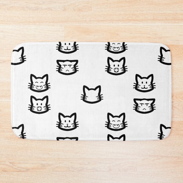 Item preview, Nya Simple Cat Heads Variety designed and sold by kotastrophe.