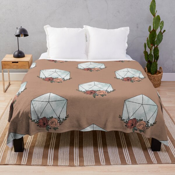 Item preview, Dreamy Floral d20 designed and sold by Alicia Carlson.