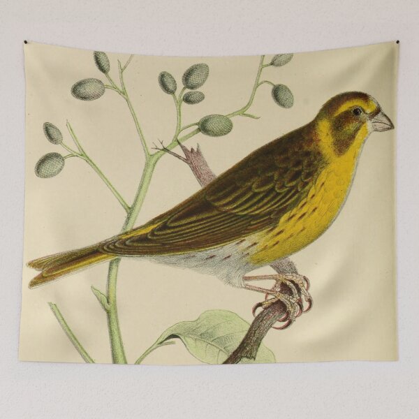 Item preview, Yellow Bird on a Tree designed and sold by laguitan10.