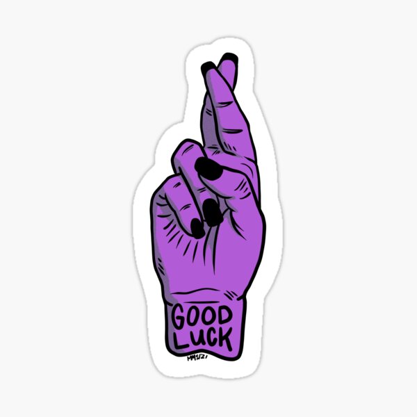 Good Luck Sticker