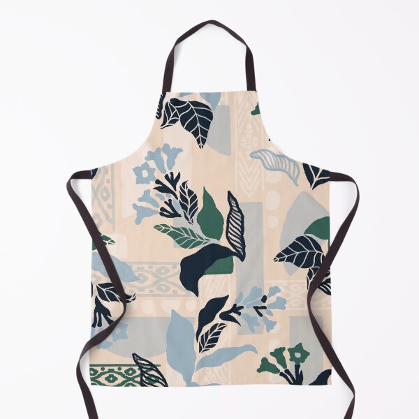 Item preview, Blue and Green Solid Flowers designed and sold by Carolina Diaz.