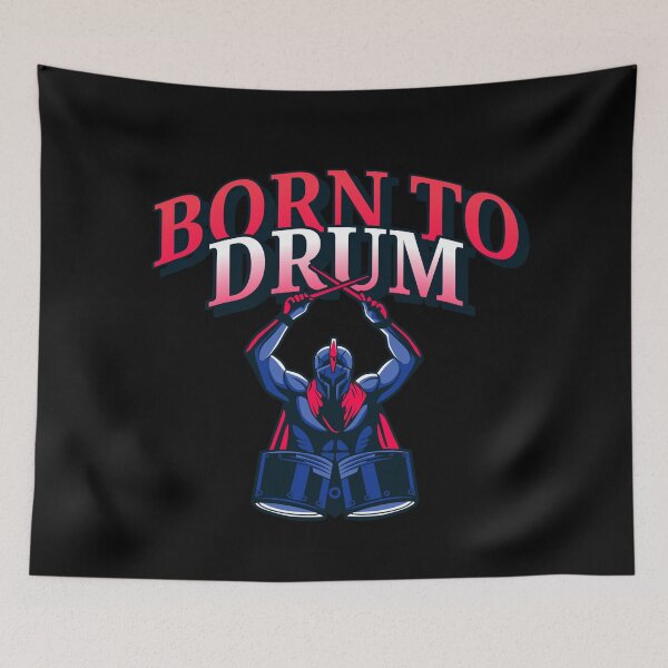 Item preview,   Born To Drum  designed and sold by Studioapartment.