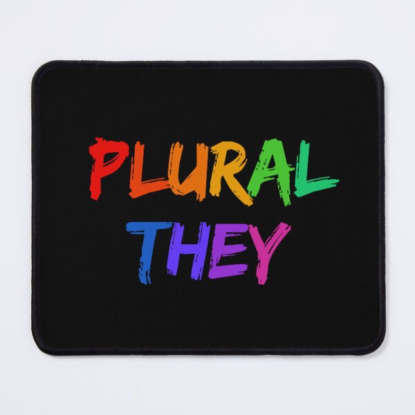 Item preview, Vivid Rainbow Plural They (Painted Vertical) designed and sold by Collective Tey.