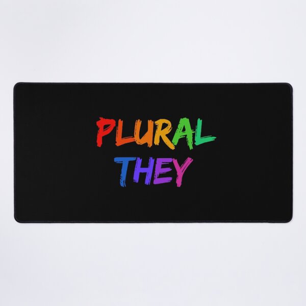Item preview, Vivid Rainbow Plural They (Painted Vertical) designed and sold by Collective Tey.
