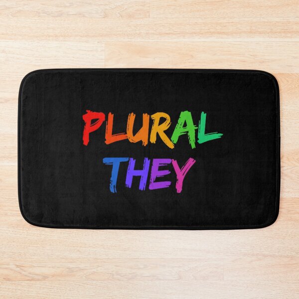 Item preview, Vivid Rainbow Plural They (Painted Vertical) designed and sold by Collective Tey.