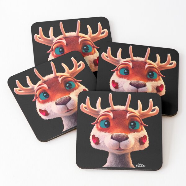 Item preview, Cute Christmas Reindeer designed and sold by extraordinar-ia.