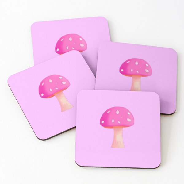 Item preview, pink mushroom coloured pencils designed and sold by UncleLanny.