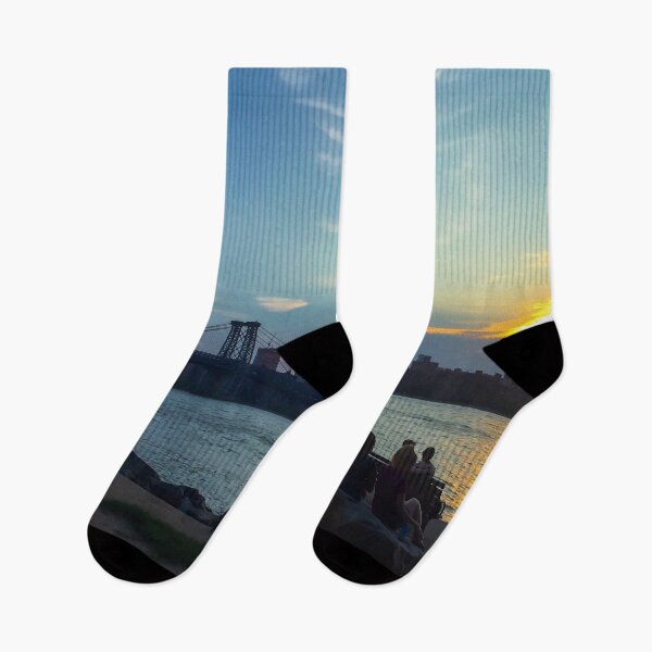 Item preview, Williamsburg Bridge Brooklyn Sunset NYC designed and sold by eleonoraingrid.