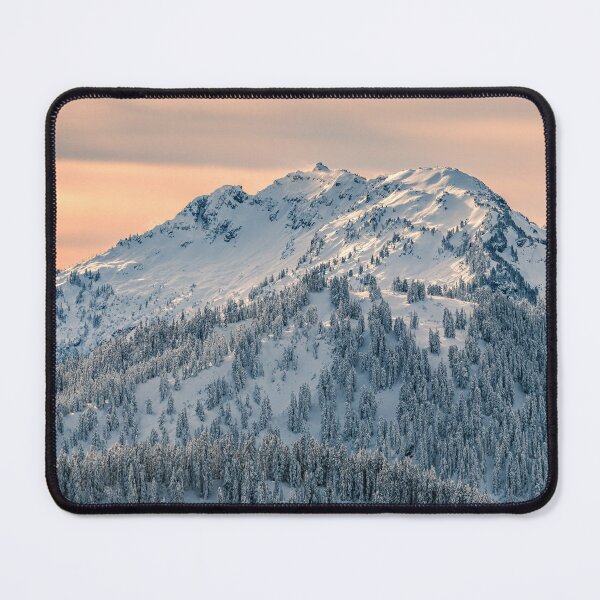Item preview, Winter Sunset on Snow Covered Peaks Panorama designed and sold by Open Range Studios.
