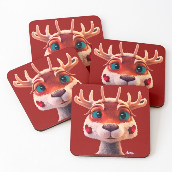 Item preview, Cute Christmas Reindeer designed and sold by extraordinar-ia.