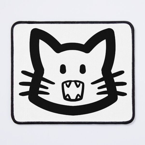 Item preview, Nom Nya Simple Cat Head designed and sold by kotastrophe.