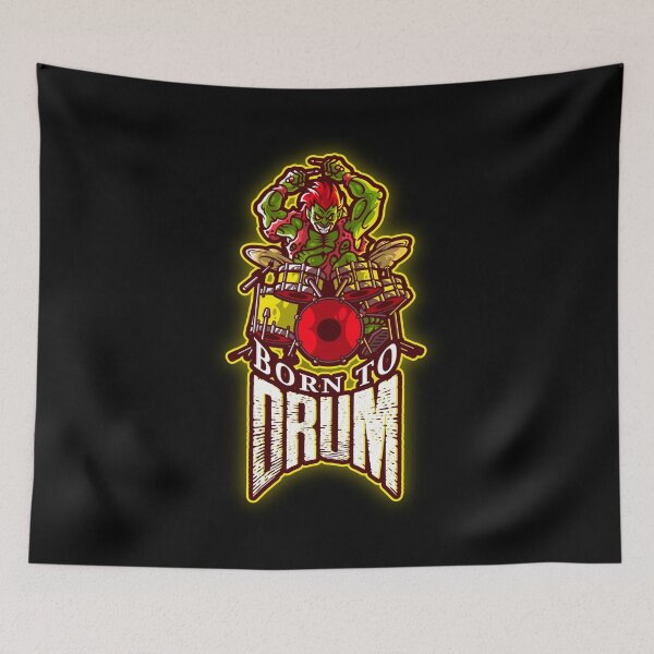 Item preview,  Born To Drum  designed and sold by Studioapartment.