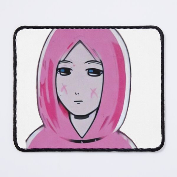 Item preview, spray paint goth pink anime girl designed and sold by UncleLanny.