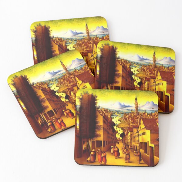 Item preview, city scene in the style Leonardo Da Vinci designed and sold by David-Howells.