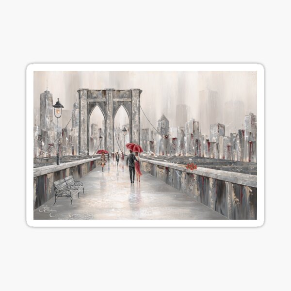 Item preview, Roses, Brooklyn Bridge NYC designed and sold by BellasArtStudio.