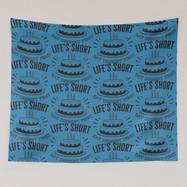 Item preview, Life IS Short Eat Your Dessert First  designed and sold by wide26.