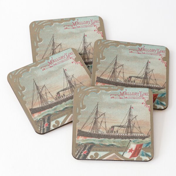 Item preview, Steamship State of Texas | Vintage Nautical Cigarette Card designed and sold by andydavistech.