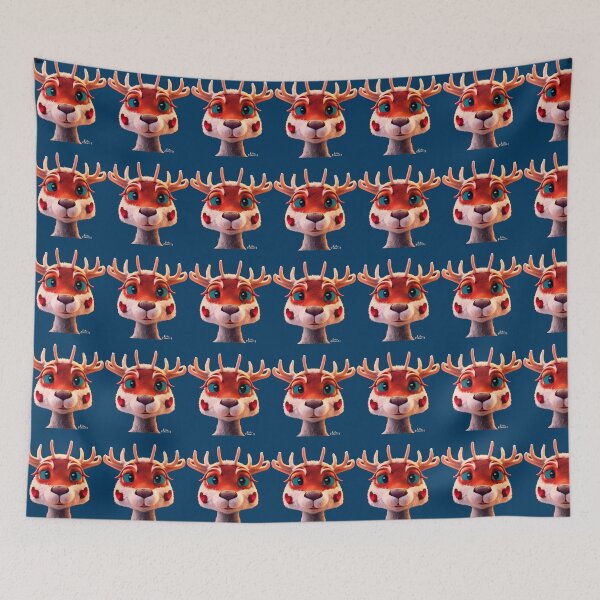 Item preview, Cute Christmas Reindeer designed and sold by extraordinar-ia.