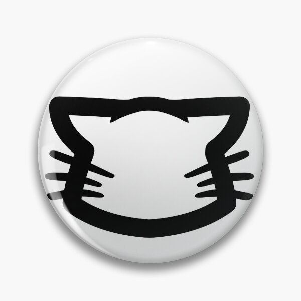 Item preview, Blank Annoyed Nya Simple Cat Head designed and sold by kotastrophe.