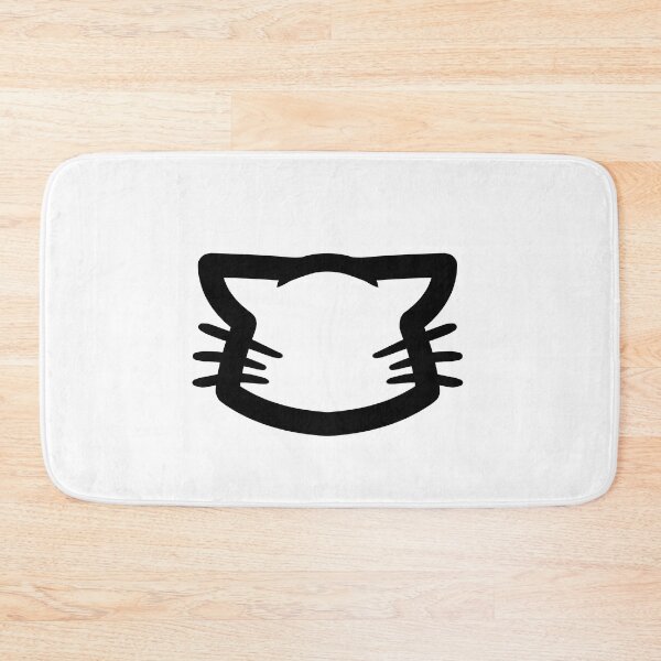 Item preview, Blank Annoyed Nya Simple Cat Head designed and sold by kotastrophe.