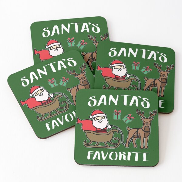 Item preview, Santa's favorite cute illustration designed and sold by define design.