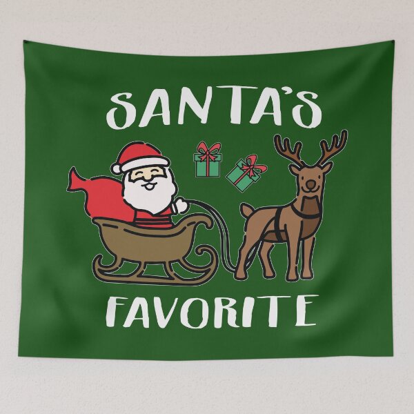 Item preview, Santa's favorite cute illustration designed and sold by define design.