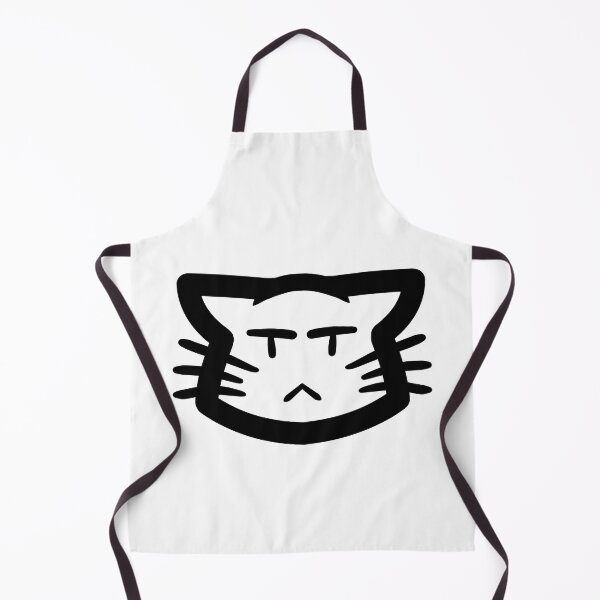 Item preview, Annoyed Nya Simple Cat Head designed and sold by kotastrophe.