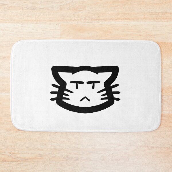 Item preview,  Annoyed Nya Simple Cat Head designed and sold by kotastrophe.
