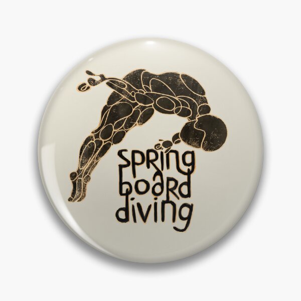 Item preview, Diving Vintage Style, Springboard Diving designed and sold by danceink.