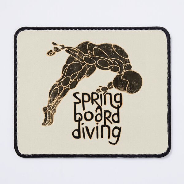 Item preview, Diving Vintage Style, Springboard Diving designed and sold by danceink.