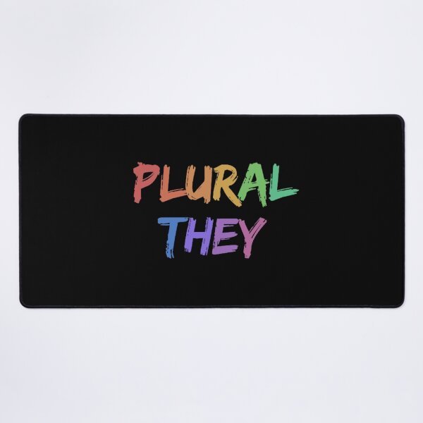 Item preview, Pastel Rainbow Plural They (Painted Vertical) designed and sold by Collective Tey.