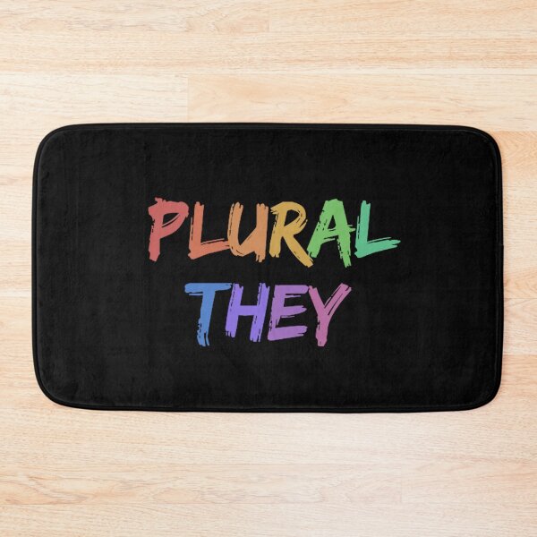 Item preview, Pastel Rainbow Plural They (Painted Vertical) designed and sold by Collective Tey.