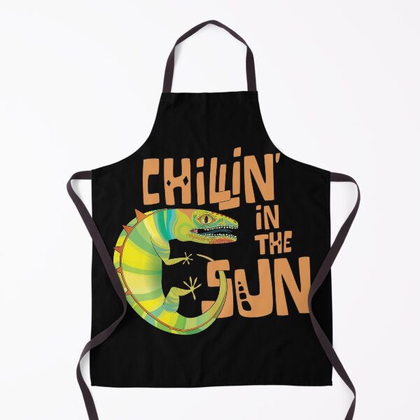 Item preview, Chillin in the sun - Colourful lizard designed and sold by CalMaArt.