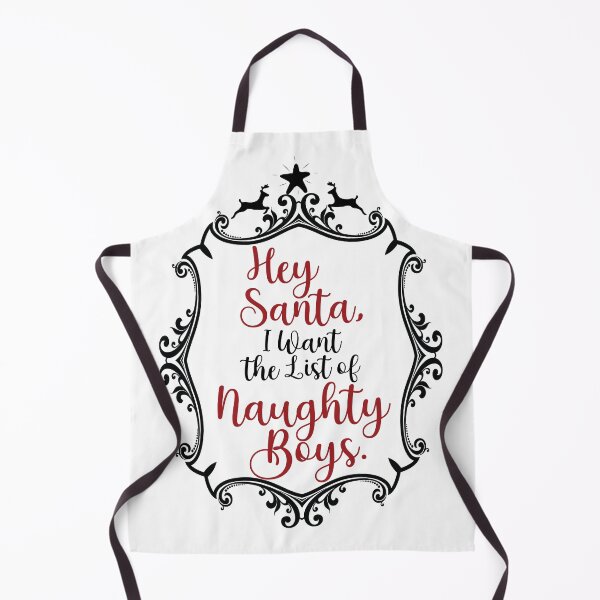 Item preview, Hey Santa, I want the list of naughty boys. designed and sold by OneLittleCrow.