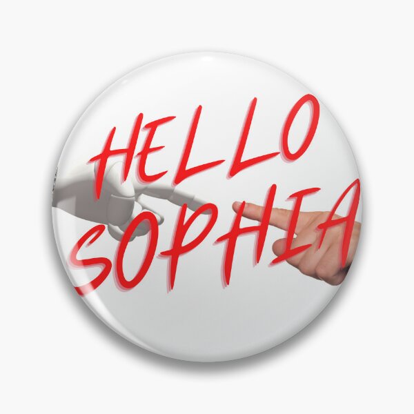 Item preview, HELLO SOPHIA ROBOT FUTURE  designed and sold by QUINOSHOP.