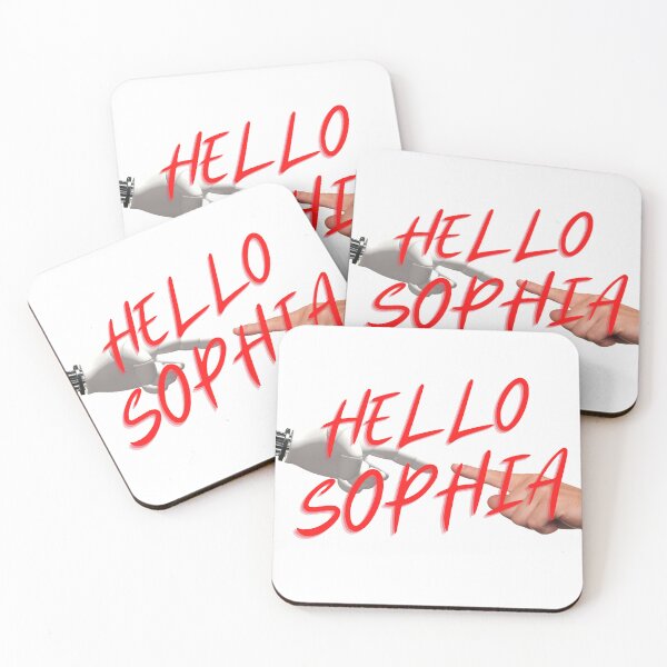 Item preview, HELLO SOPHIA ROBOT FUTURE  designed and sold by QUINOSHOP.