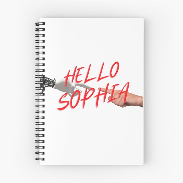 Item preview, HELLO SOPHIA ROBOT FUTURE  designed and sold by QUINOSHOP.
