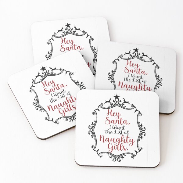 Item preview, Copy of Hey Santa, I want the list of naughty girls. designed and sold by OneLittleCrow.