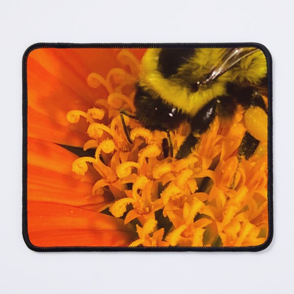 Item preview, Busy Bee on Tithonia  designed and sold by Wolfcreek1.