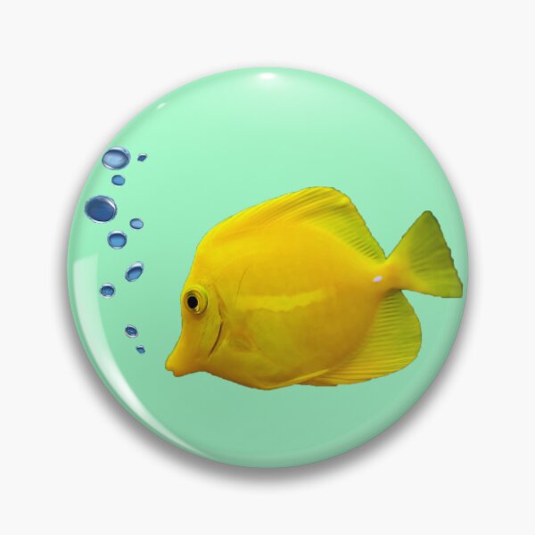 Item preview, Yellow Tang with Bubbles designed and sold by killies.