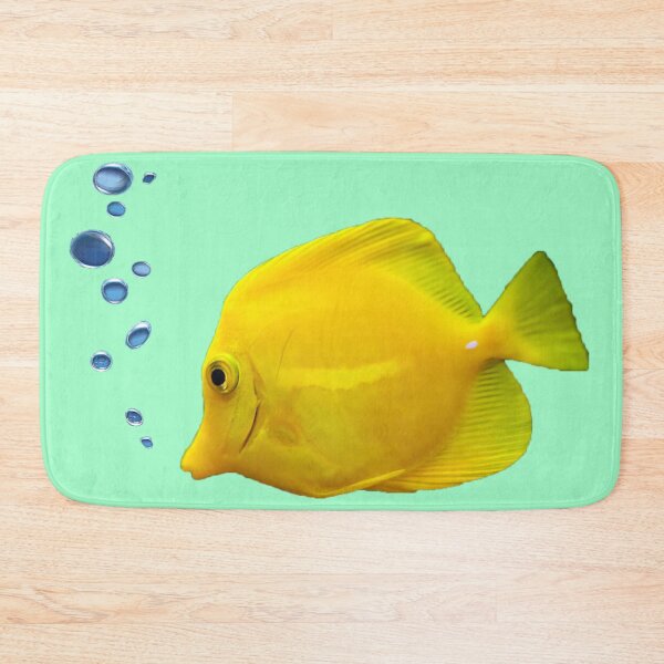 Item preview, Yellow Tang with Bubbles designed and sold by killies.